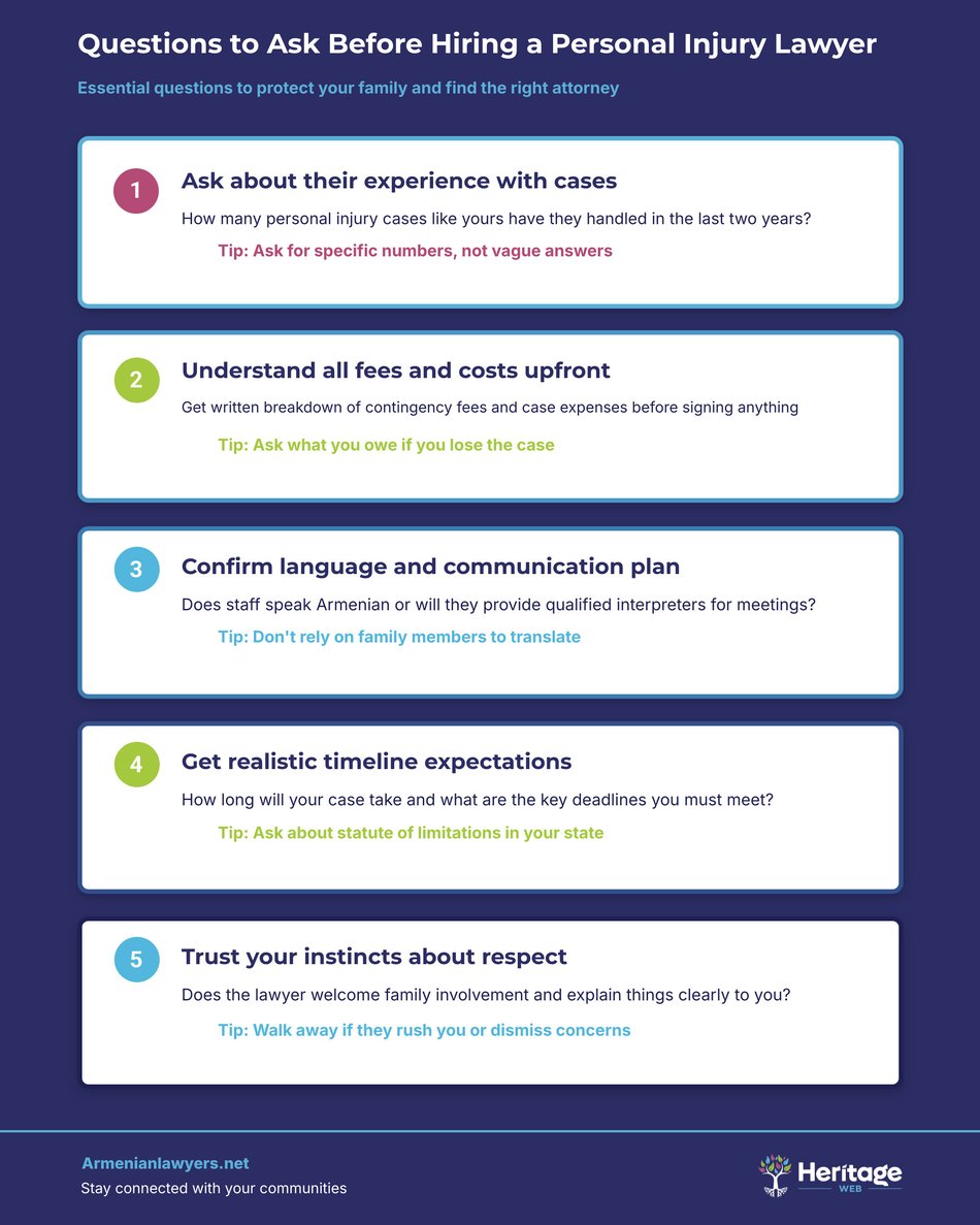 Questions to Ask Before Hiring a Personal Injury Lawyer